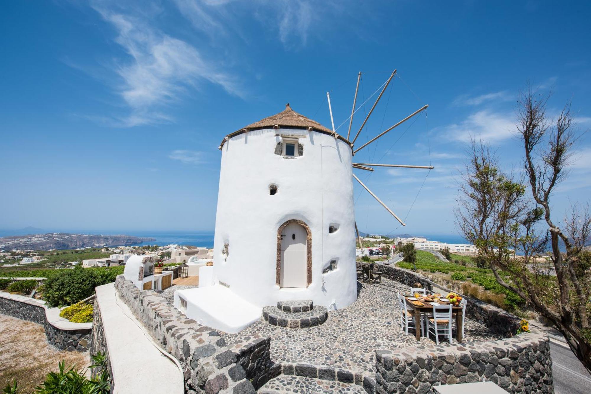 Anemoscope Windmill Villa Pyrgos Kallistis Екстер'єр фото