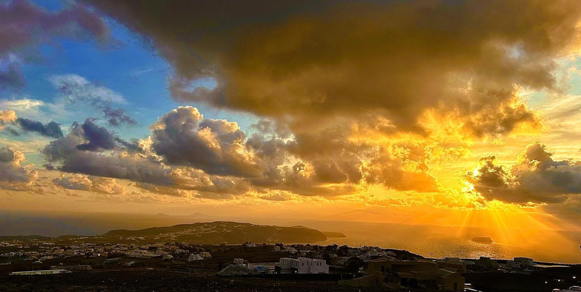 Anemoscope Windmill Villa Pyrgos Kallistis Екстер'єр фото